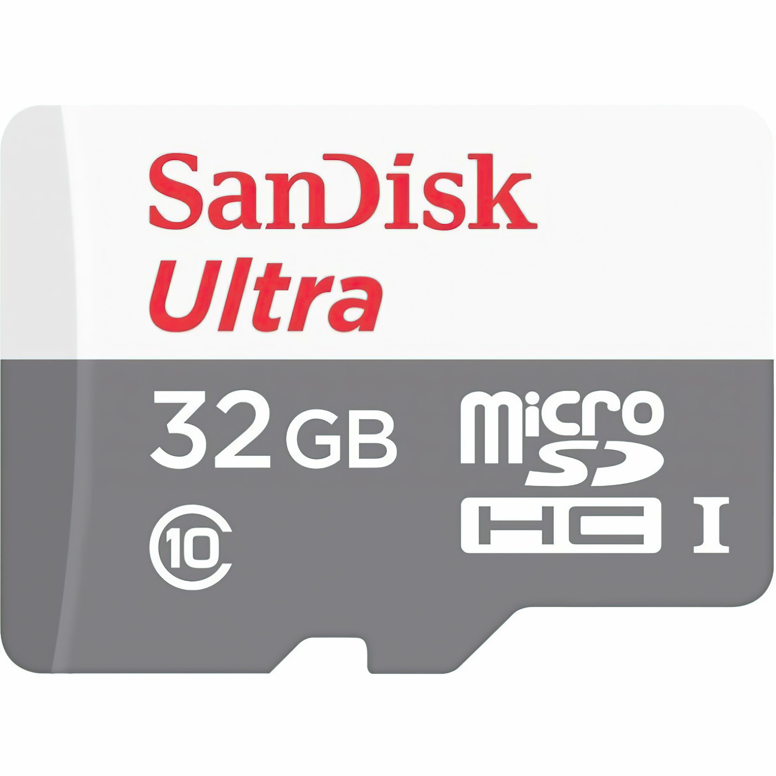 Карта пам'яті SanDisk microSDHC 32GB C10 UHS-I R100MB/s Ultra+SD адаптер (SDSQUNR-032G-GN3MA)