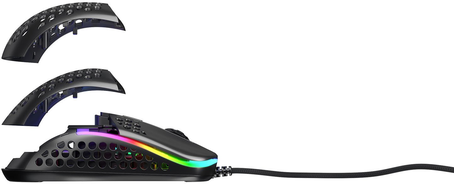 Ігрова миша Xtrfy M42 RGB, Black (XG-M42-RGB-BLACK)