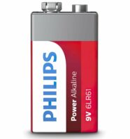 Батарейка Philips Power Alkaline 6LR61 BLI 1 (6LR61P1B/10)