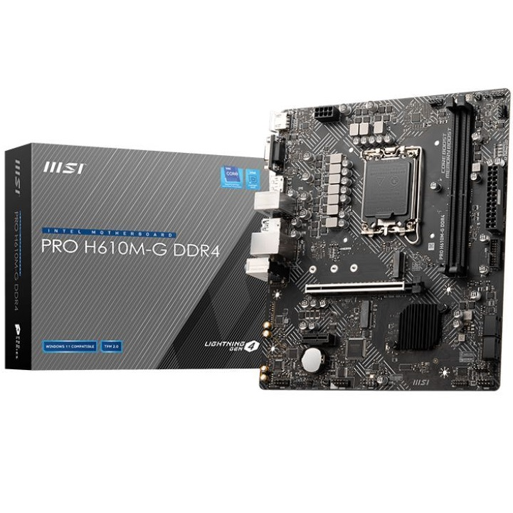 Материнська плата MSI PRO H610M-G (911-7D46-013)