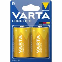 Батарейка VARTA LONGLIFE alkaline D(LR20) BLI 2 (04120101412)