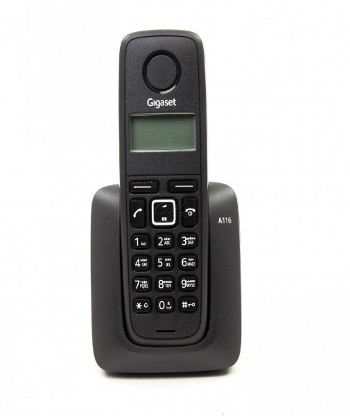 Телефон Dect Gigaset A116 Black